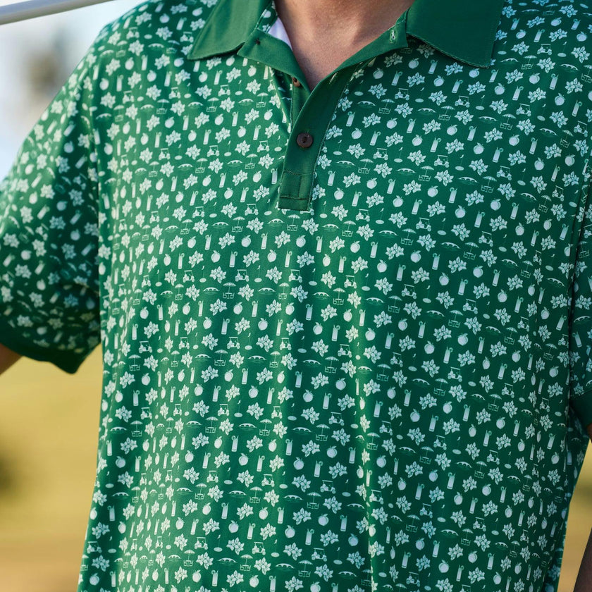 The Green Placket - Golf Shirt