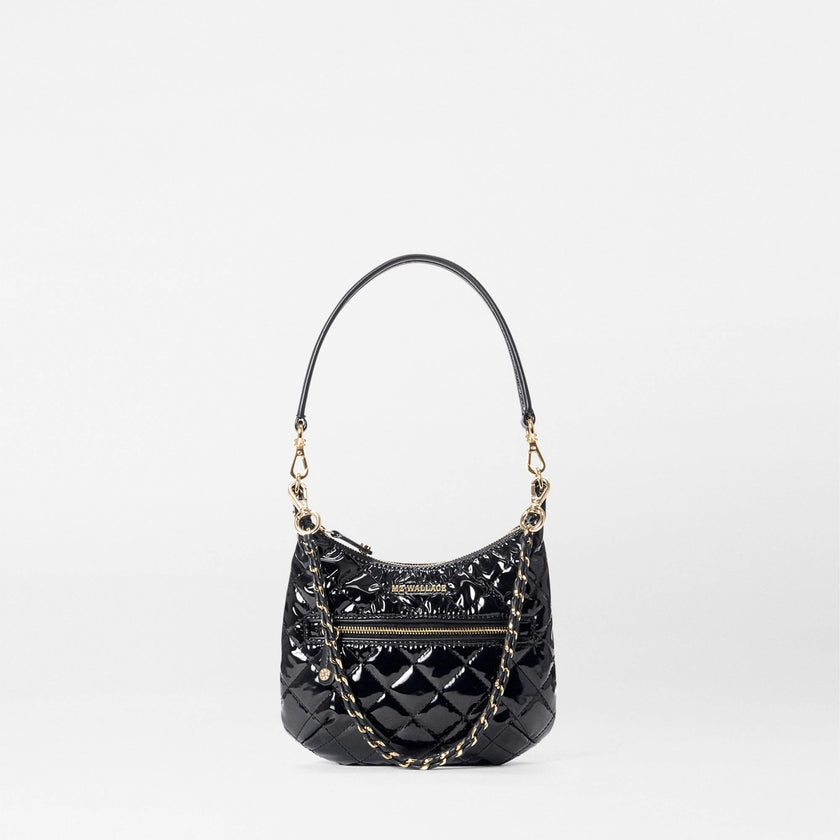 Black Lacquer Mini Crosby Sienna