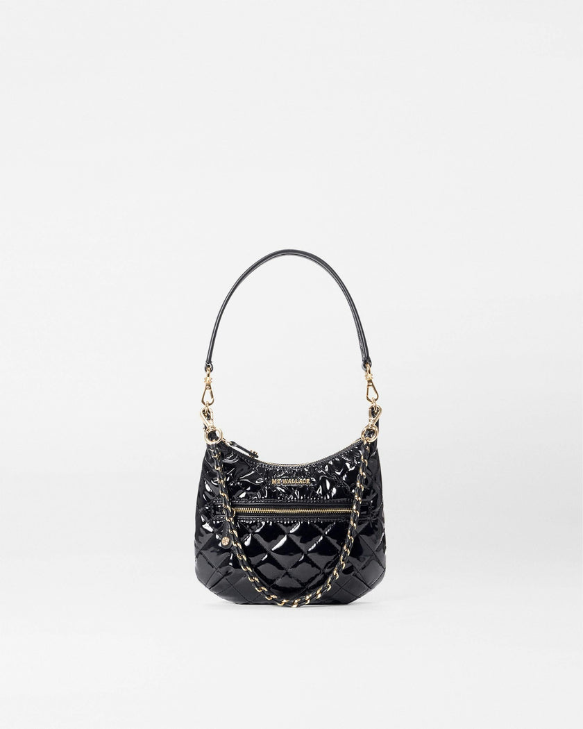 Black Lacquer Mini Crosby Sienna