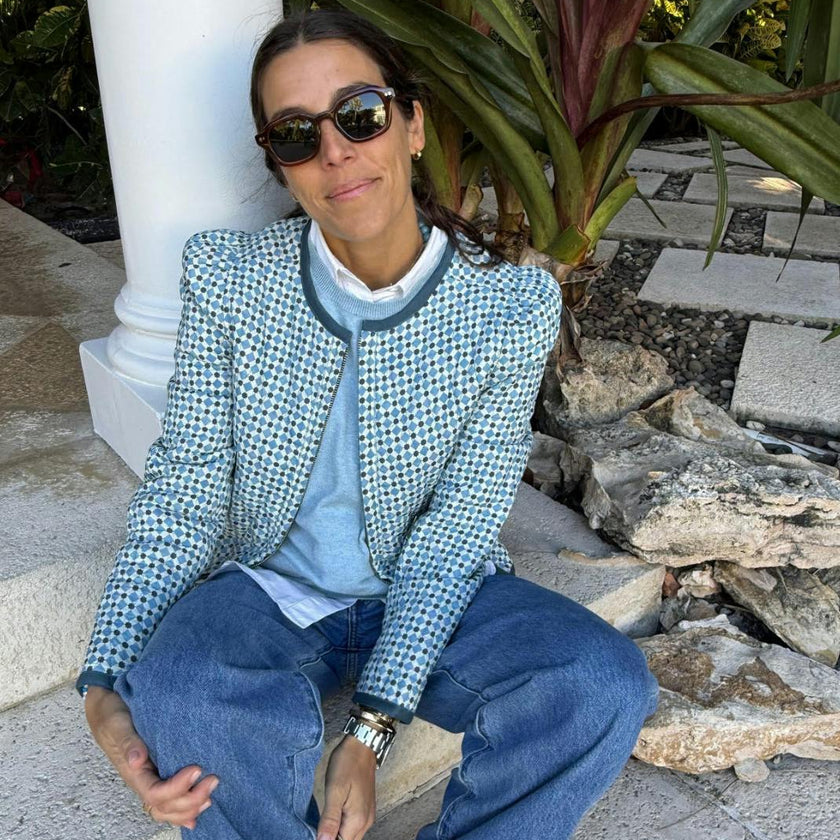 Leighton Jacket in Moroccan Tile
