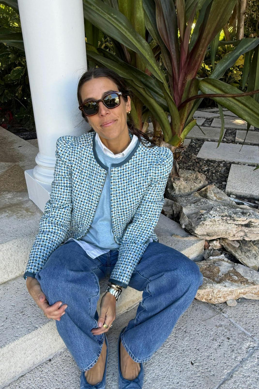 Leighton Jacket in Moroccan Tile