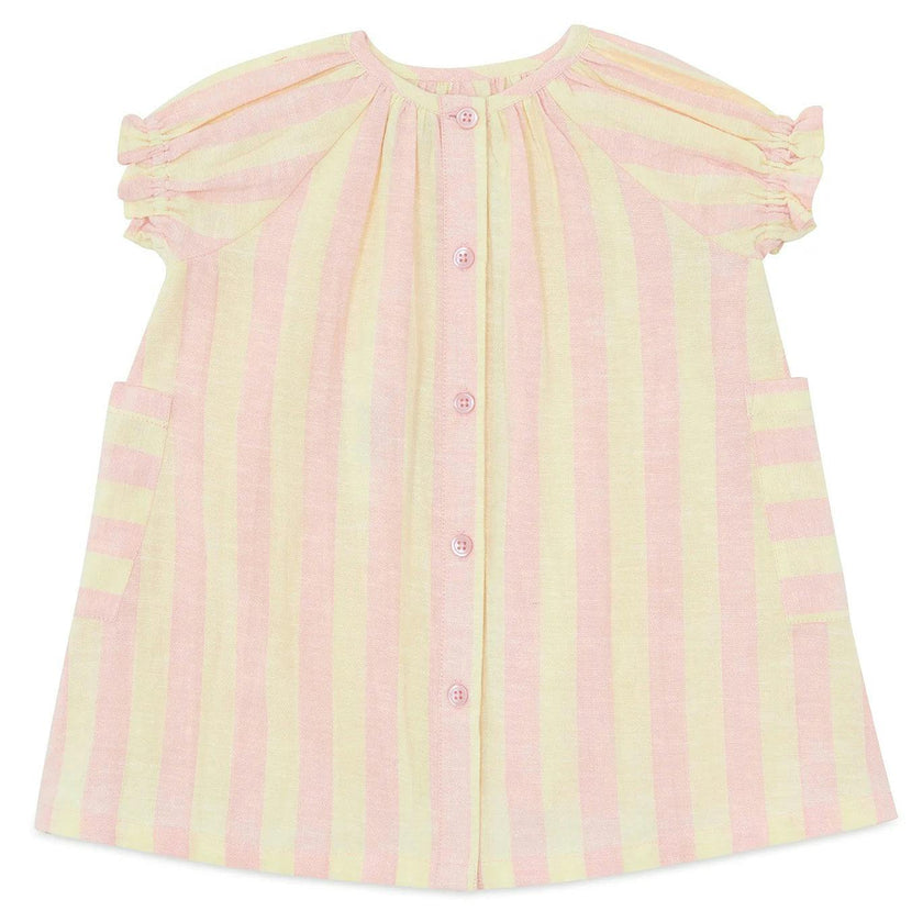 BONTON Citrus Stripe Lucille Baby Dress