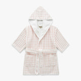 Picnic Gingham Bathrobe - Pink