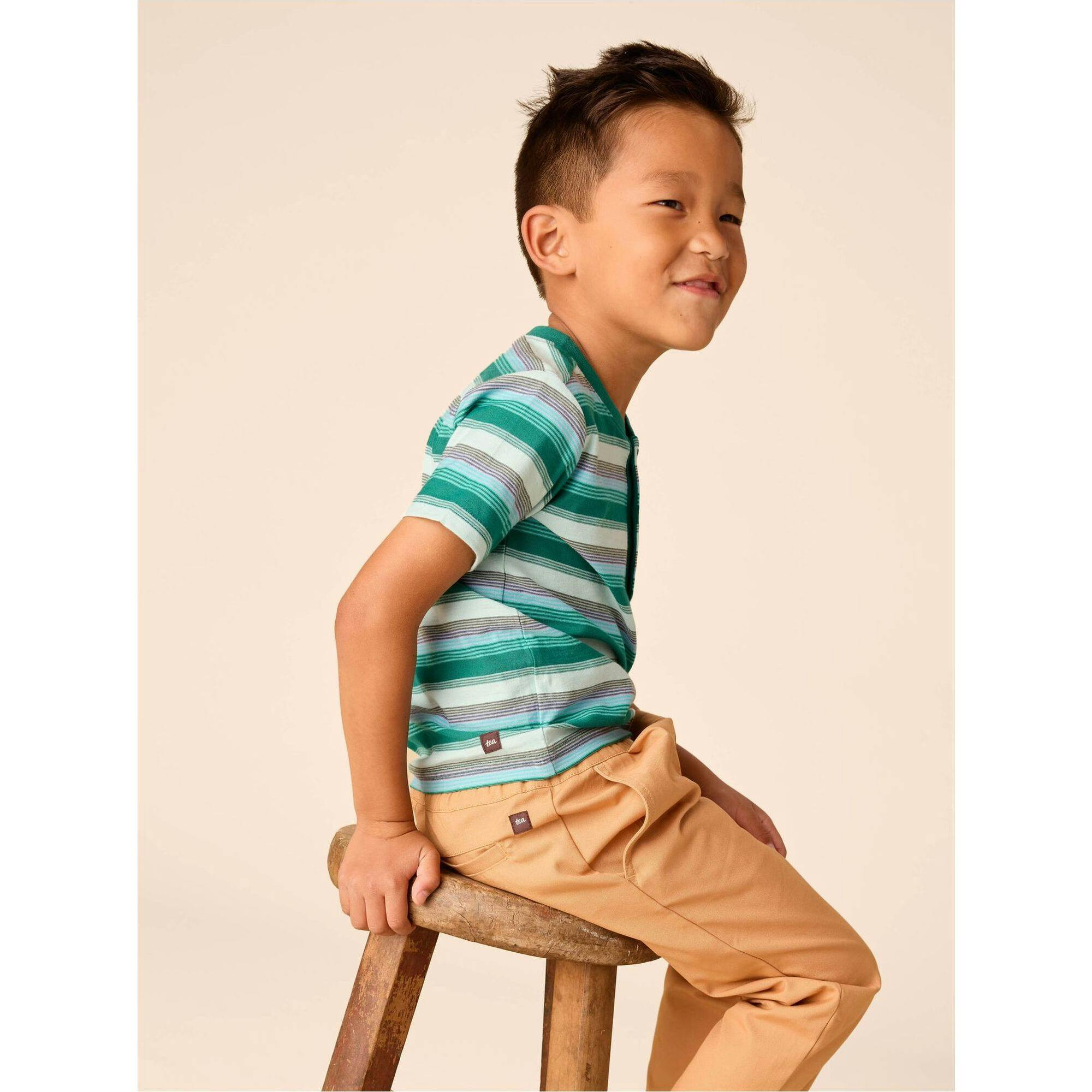 Pull-On Trousers, Brown