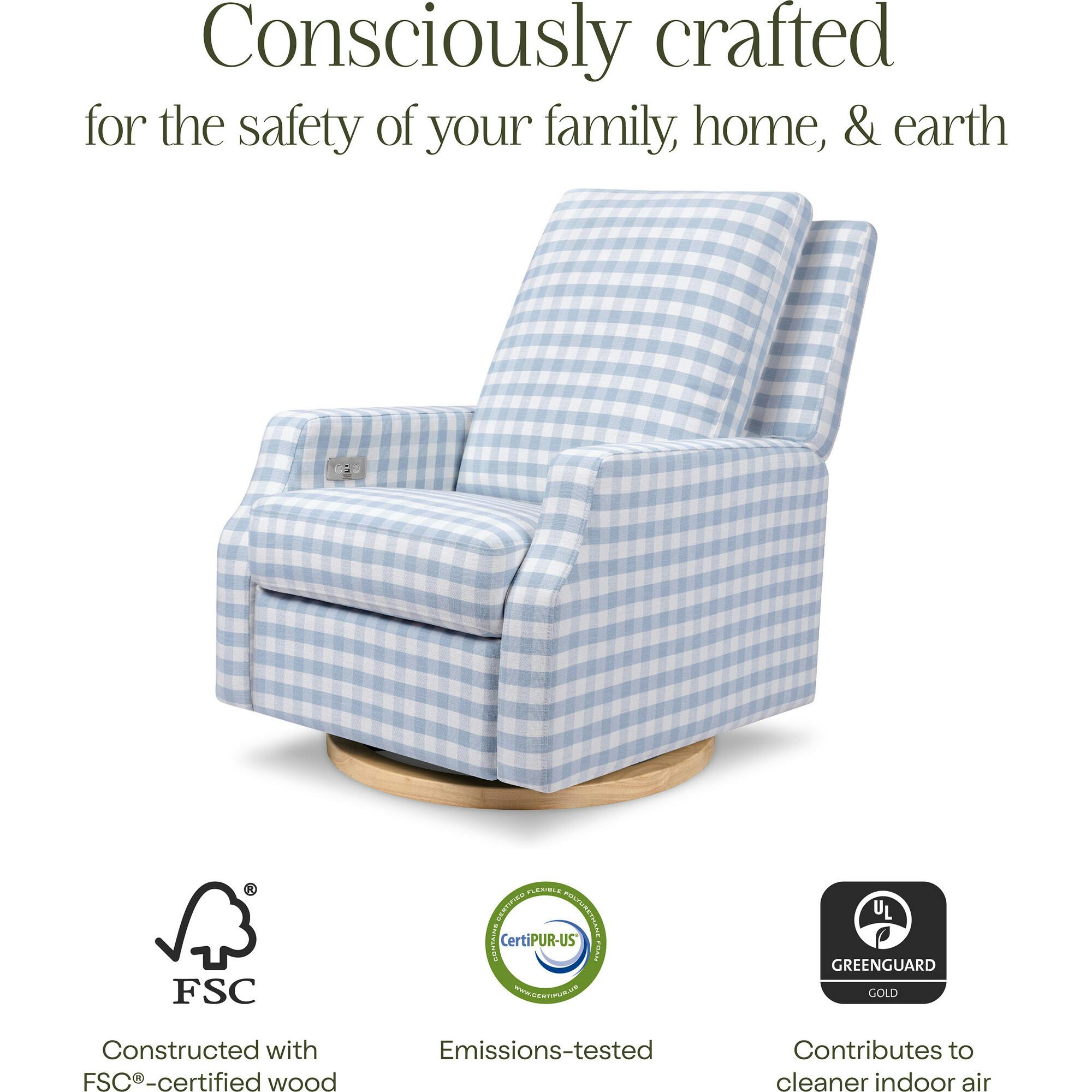 Crewe Electronic Recliner & Swivel Glider