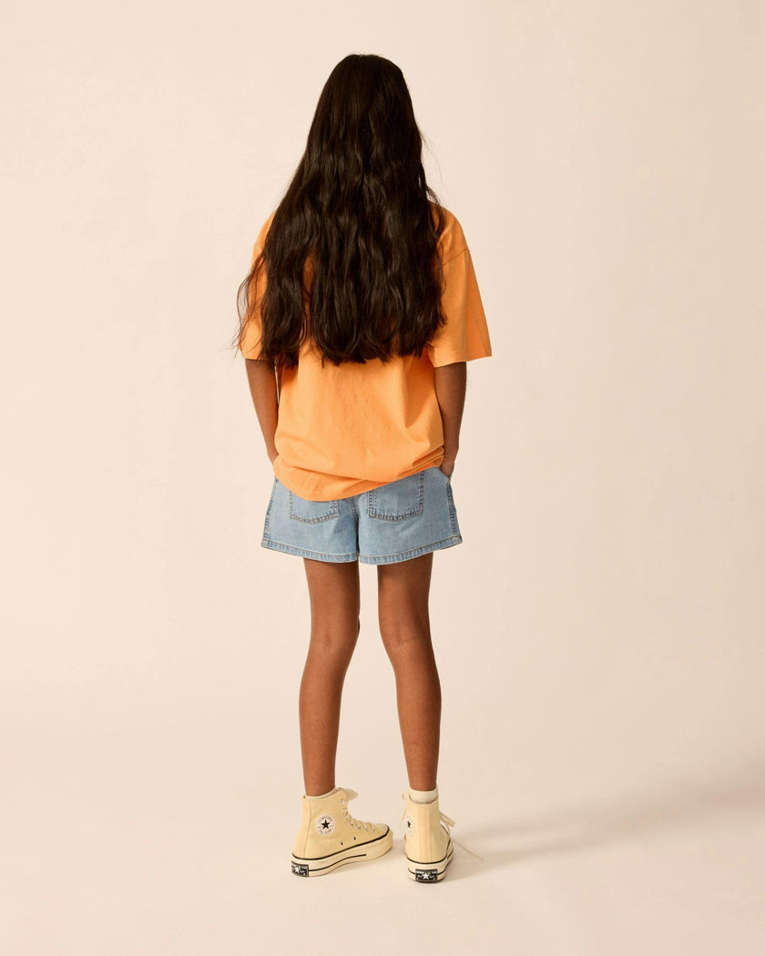 Slouchy Denim Shorts