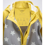 Stars Print Rain Hooded Jacket