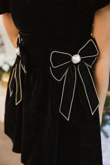 Isolde Dress in Black