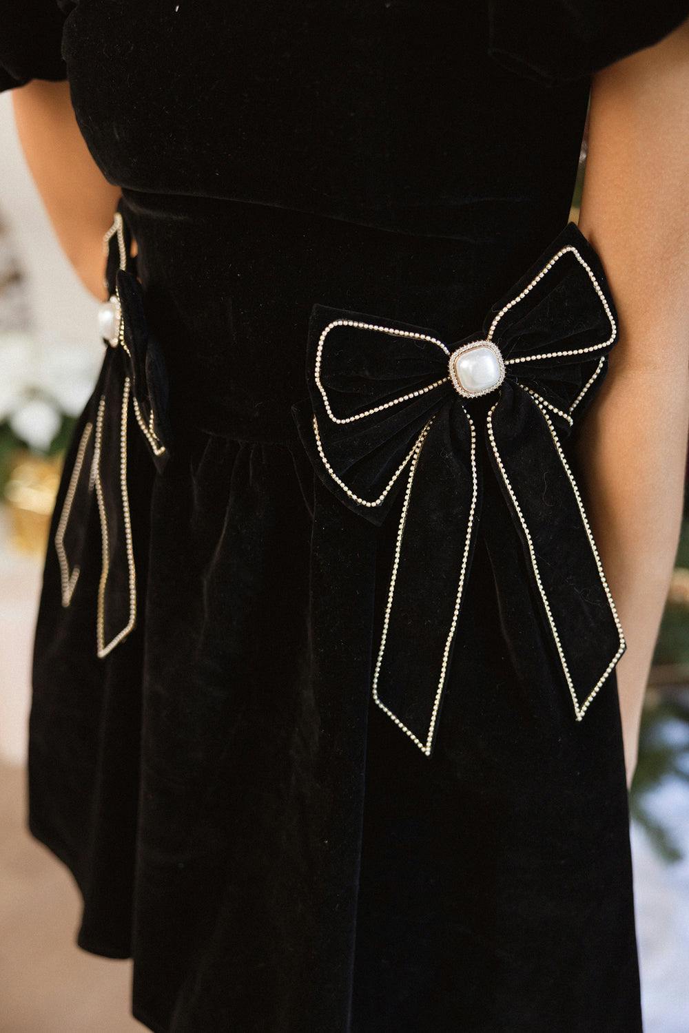 Isolde Dress in Black