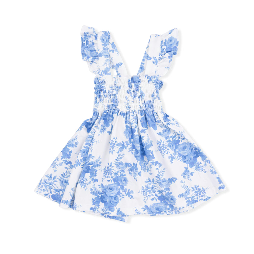 Dream Cottage Floral - Smocked Top with Bloomer & Headband