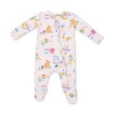 Breakfast Club Pink - 2 Way Zipper Footie
