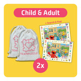 TeamPuzzle: Sesame Street - 194pc
