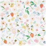 Elegant Floral Large Napkins