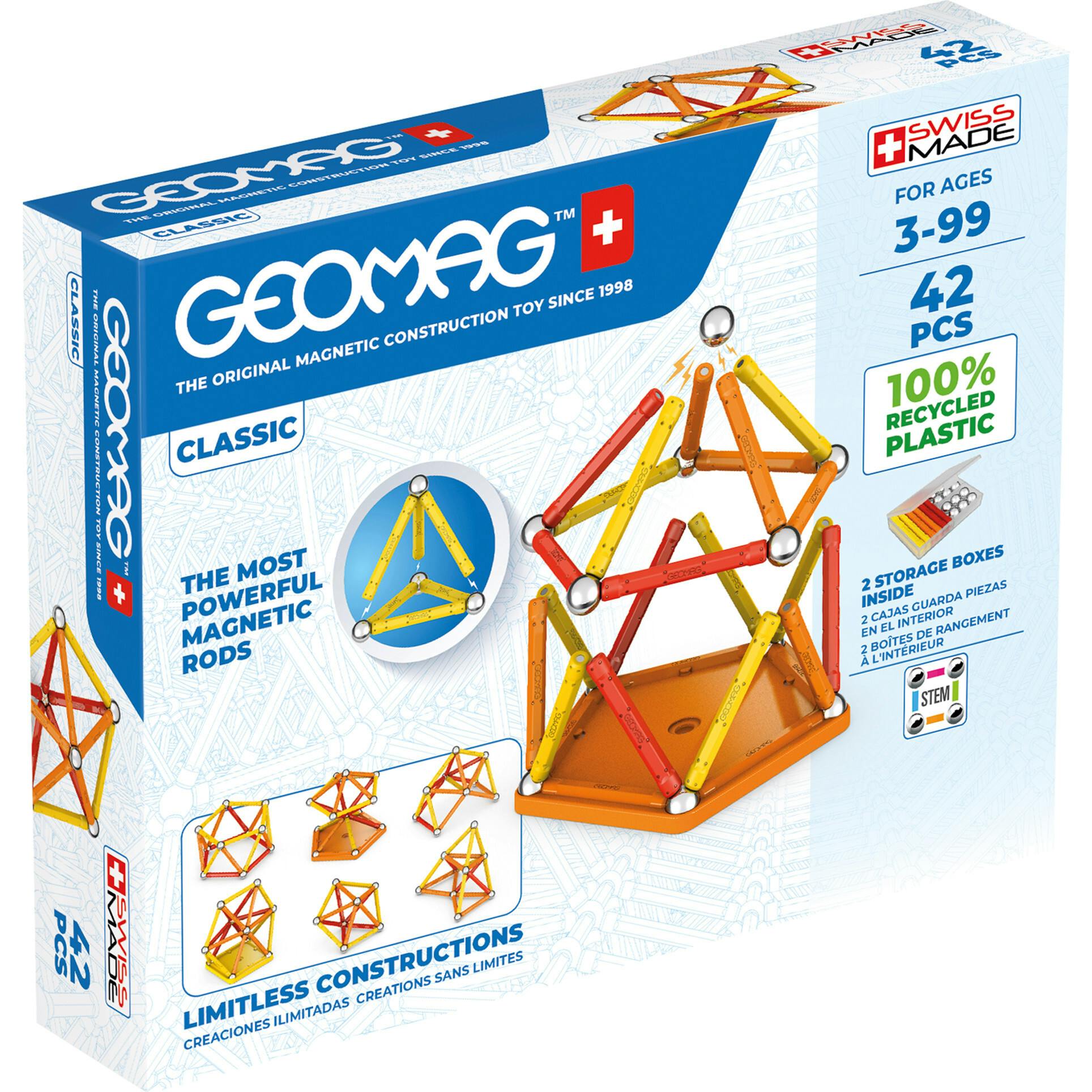 Color Recycled, 42 Pieces - 3+ Y