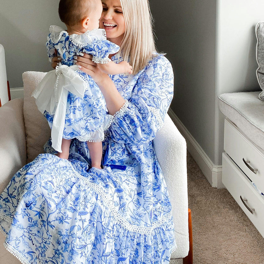Jaylin Linen Mom Dress