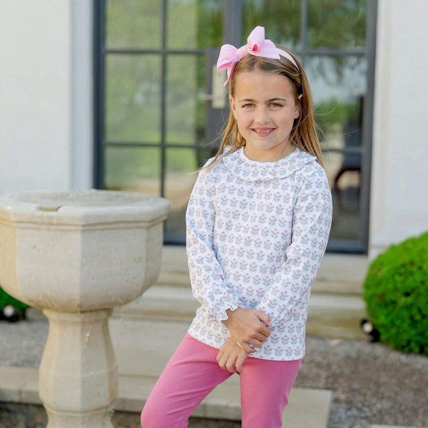 Lulu Girls' Legging Set Berkshire Batik Floral