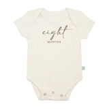 graphic bodysuit | eight months milestone taupe