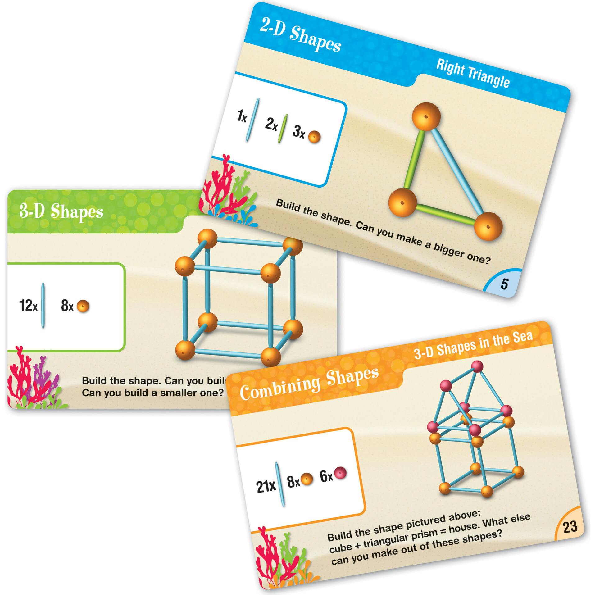 Dive into Shapes!  A “Sea” and Build Geometry Set