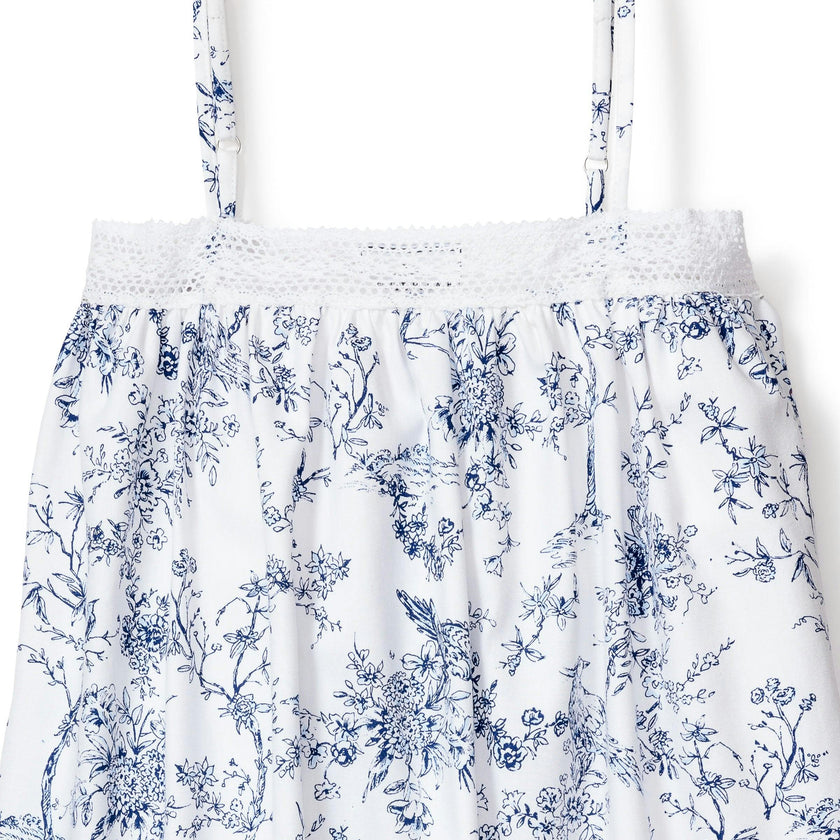 Girl's Twill Lily Nightgown in Timeless Toile
