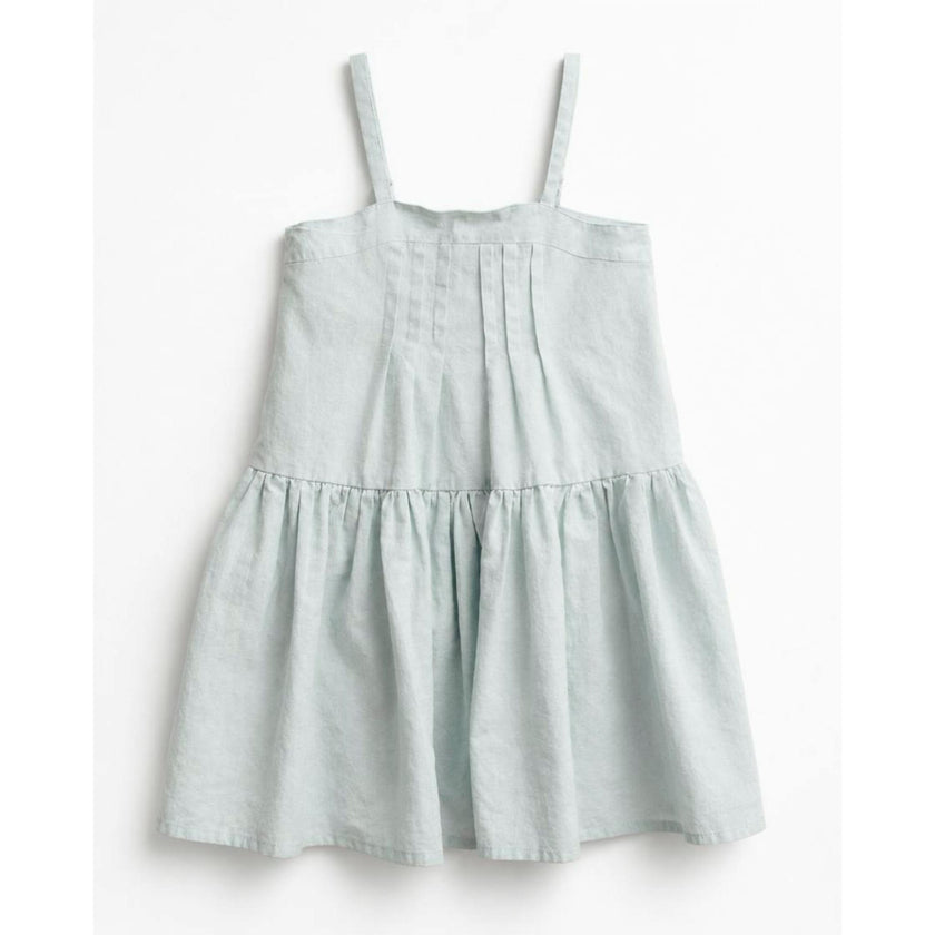 Hikari Pintuck Dress | Powder Blue