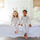 Grayson Boys' Pajama Pant Set - Easter Bunnies Blue