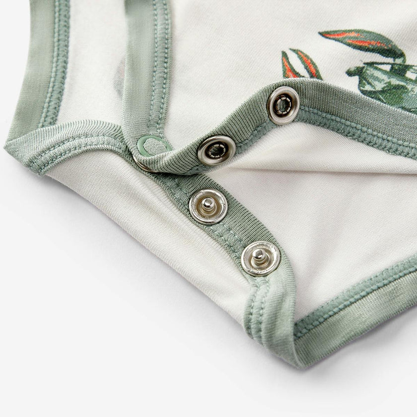 Mint Lobster Luxe Stretch Long Sleeve One Piece