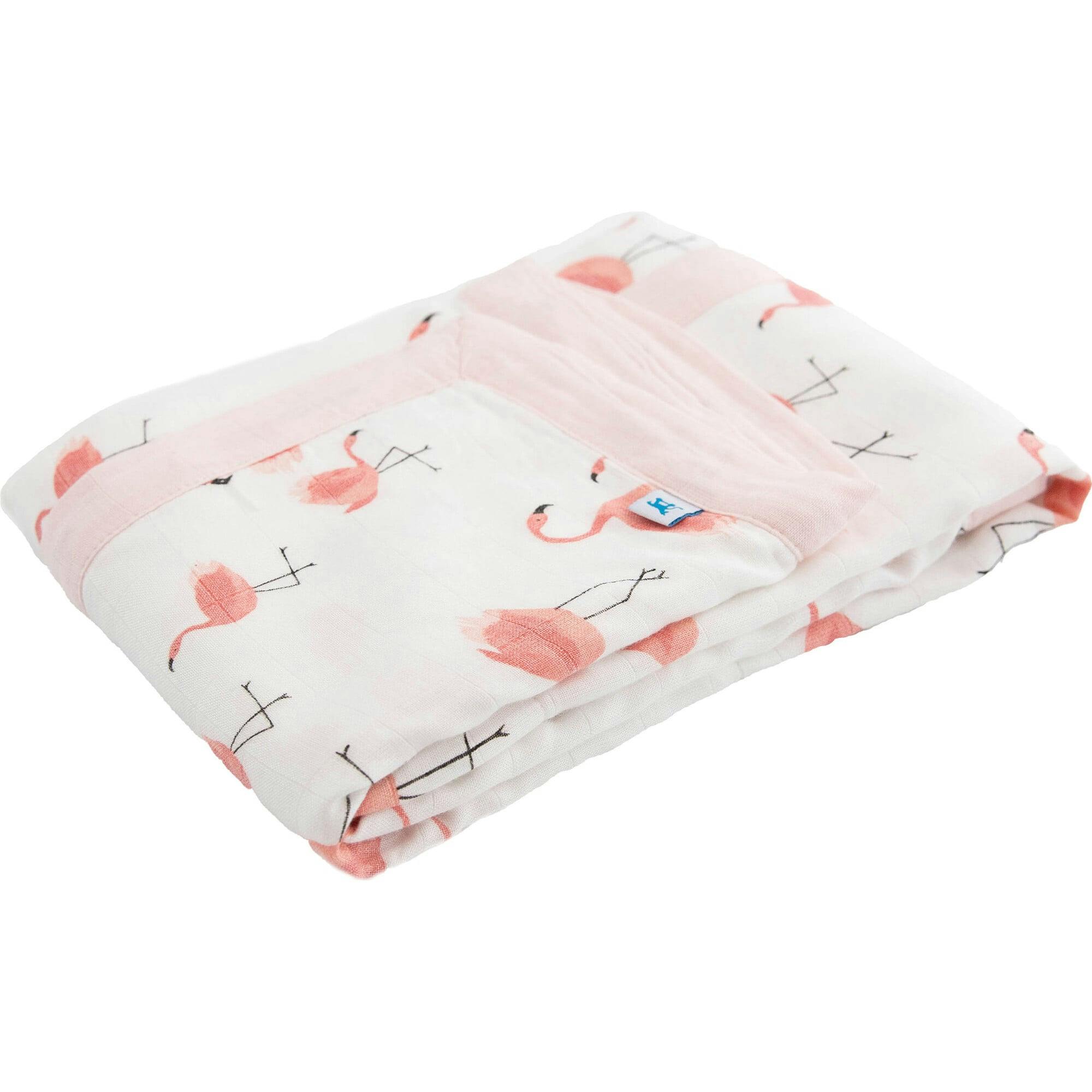 Deluxe Muslin Baby Quilt - Pink Ladies