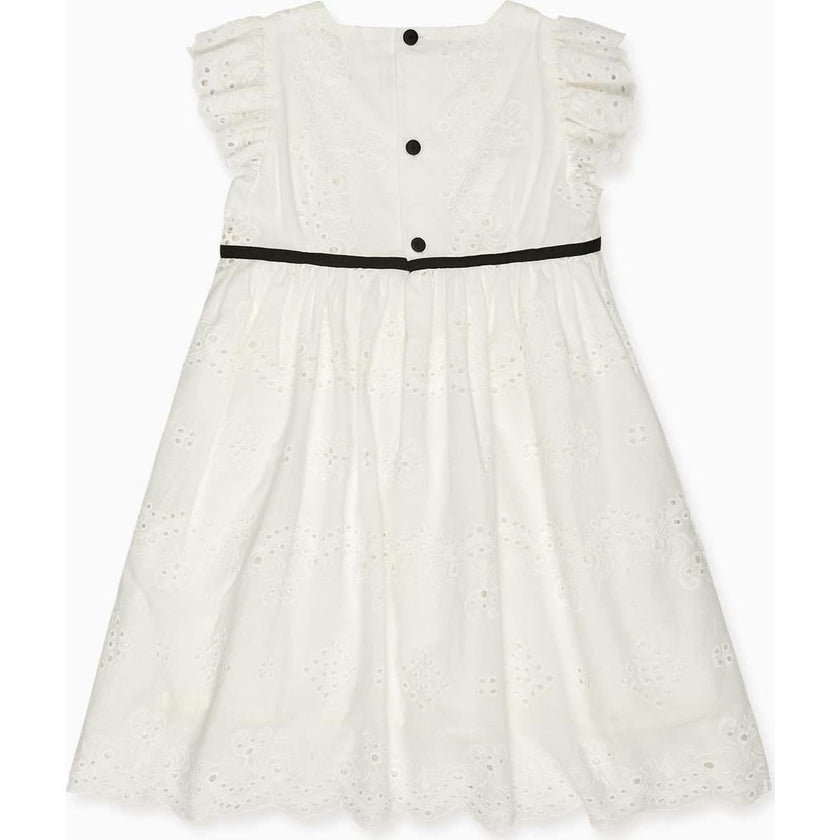 Nicky Hilton x La Coqueta Ivory Edie Girl Dress