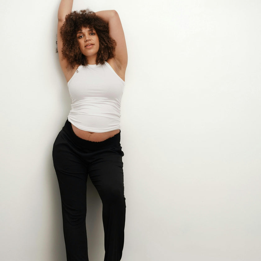 Women's The Ribbed Ruched Maternity Tank