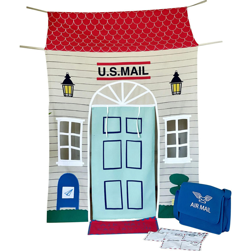 Role Play Doorway Tent with Play Accessories ,Post Office