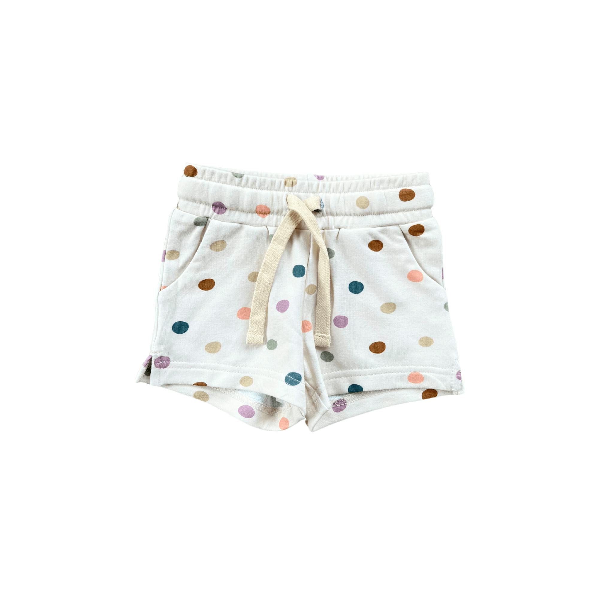 Girl's Shorts Spring Polka Dots