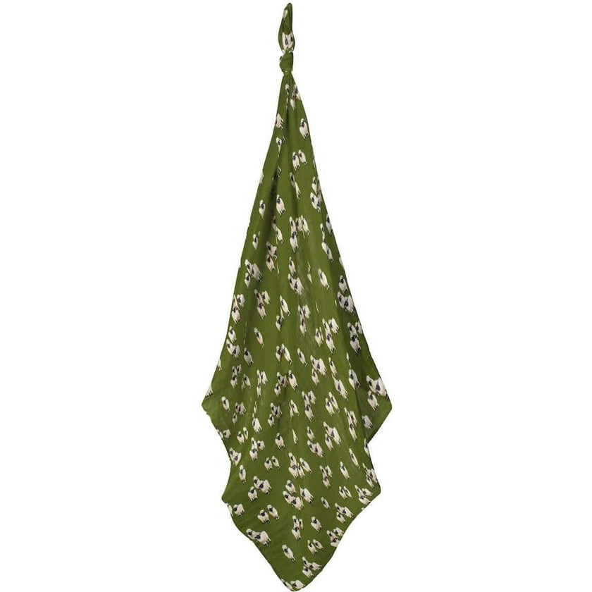 Valais Bamboo Muslin Swaddle Blanket