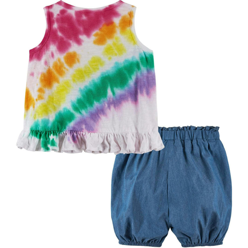 Baby Rainbow Top and Short Set