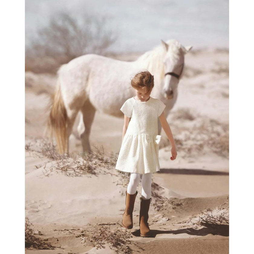 TARTINE ET CHOCOLAT Mother of Pearl Occasion Dress