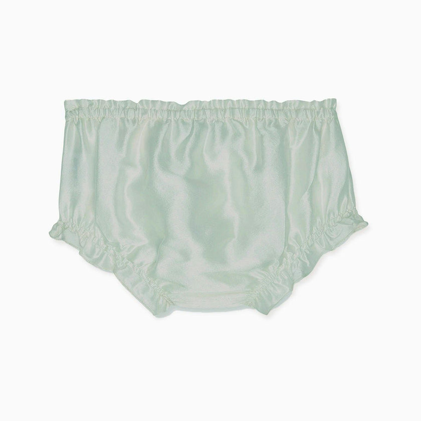 Sage Manon Silk Ceremony Baby Girl Bloomers