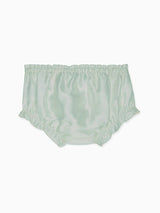 Sage Manon Silk Ceremony Baby Girl Bloomers