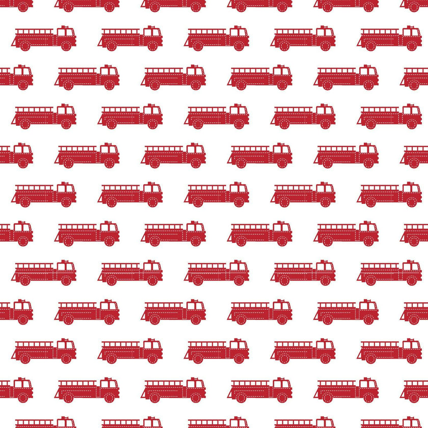 Henry Boys' Shortall - Fire Truck Red