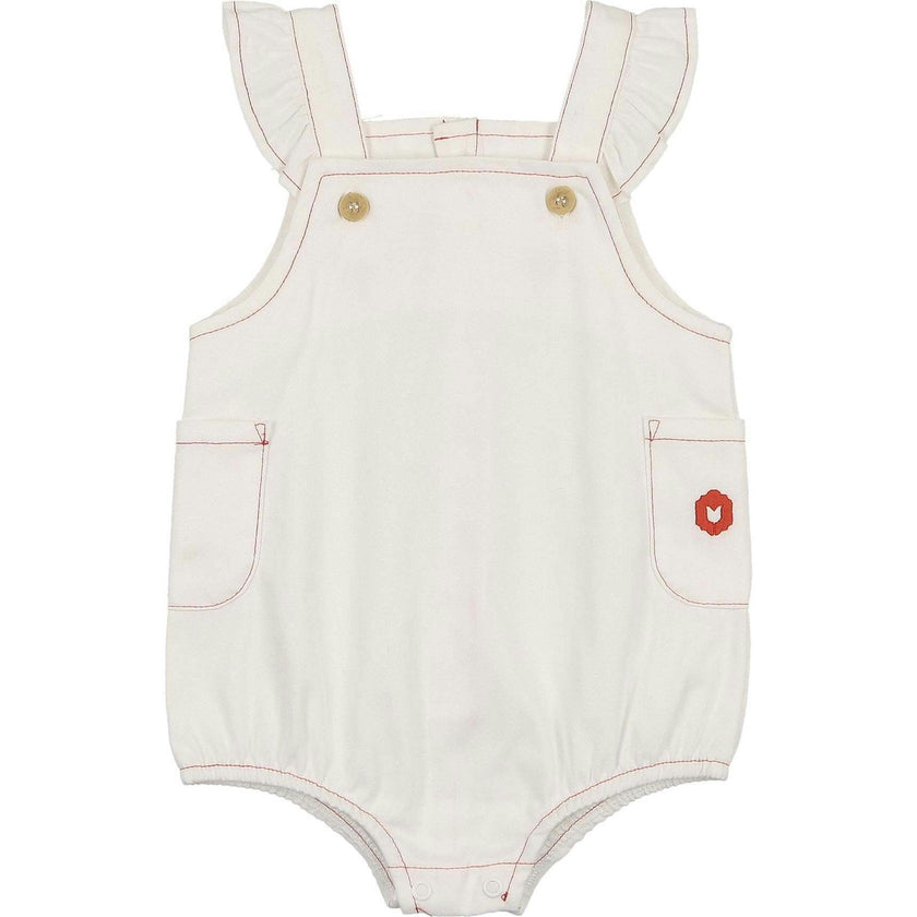 Summer Glory Girls' Romper Denim