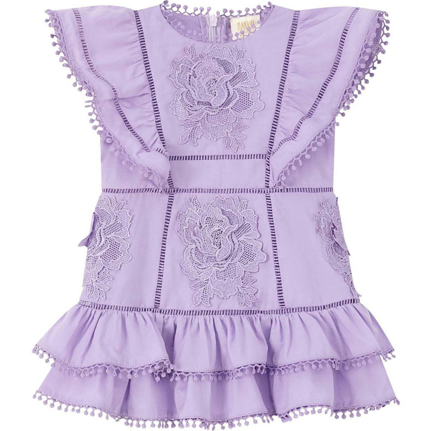 Carloyn Frill Cotton Mini Dress (Baby)