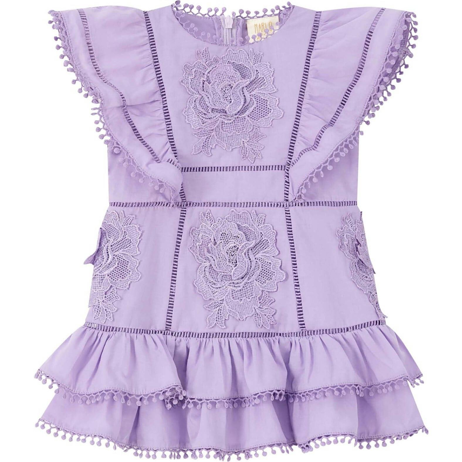 Carloyn Frill Cotton Mini Dress (Baby)