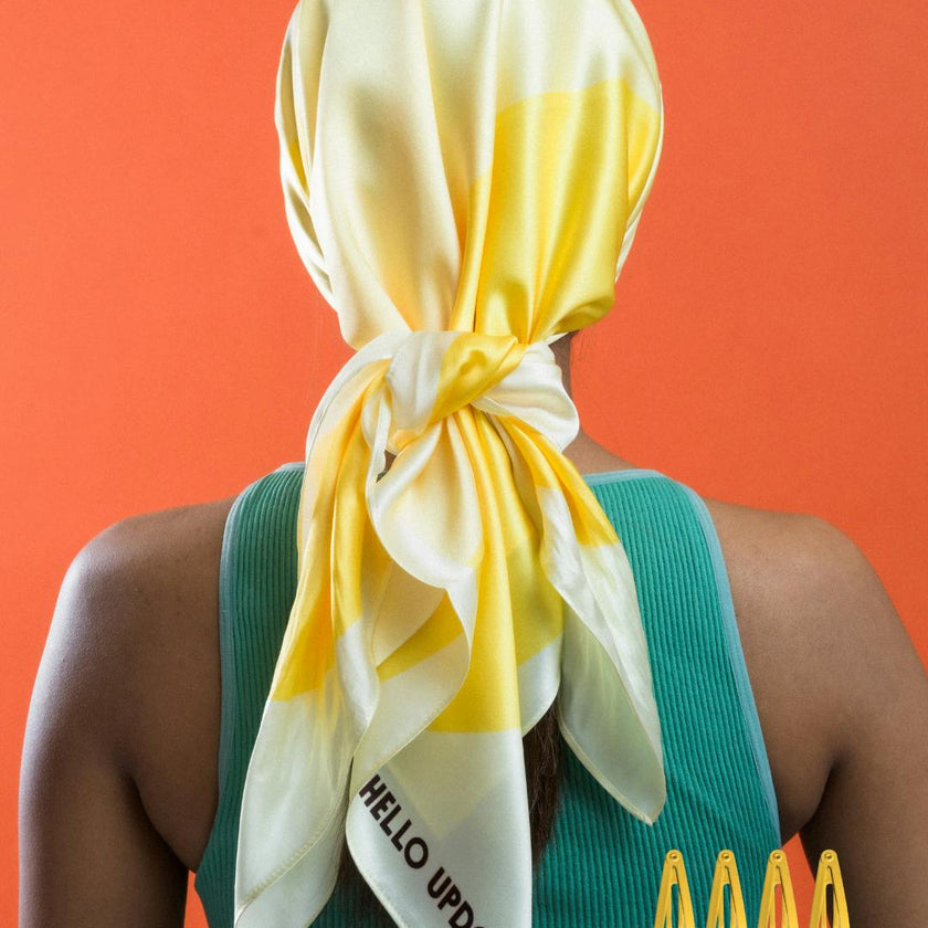 Golden Hour Silk Sleep Scarf