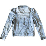 Adult Puff Sleeve Denim Jacket