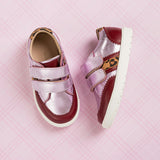 Marti Sneaker | Metallic Carnation Pink Suede