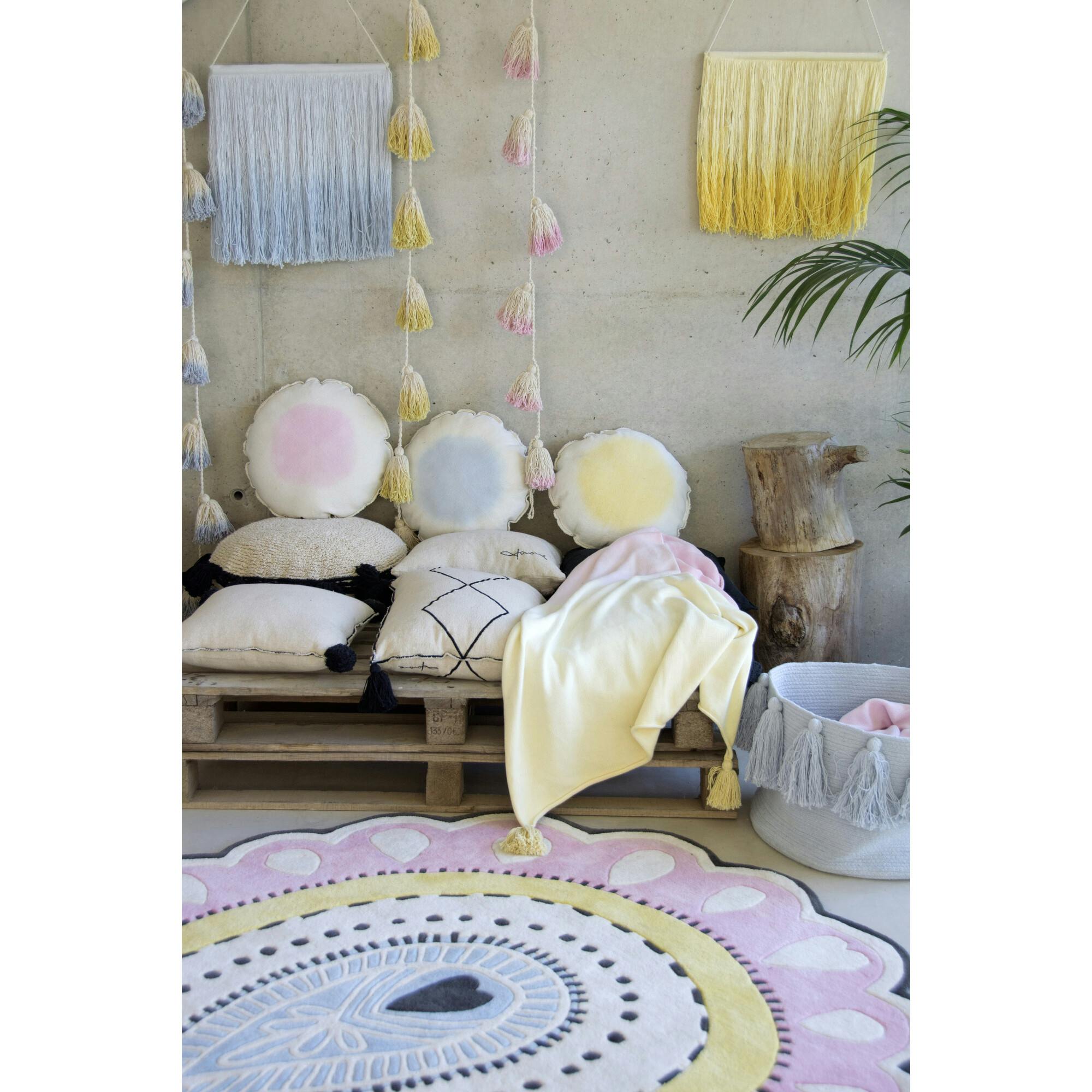 Tie-Dye Tassel Garland