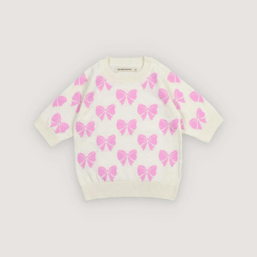 Pinpilin Jumper Pink Lavander Bow