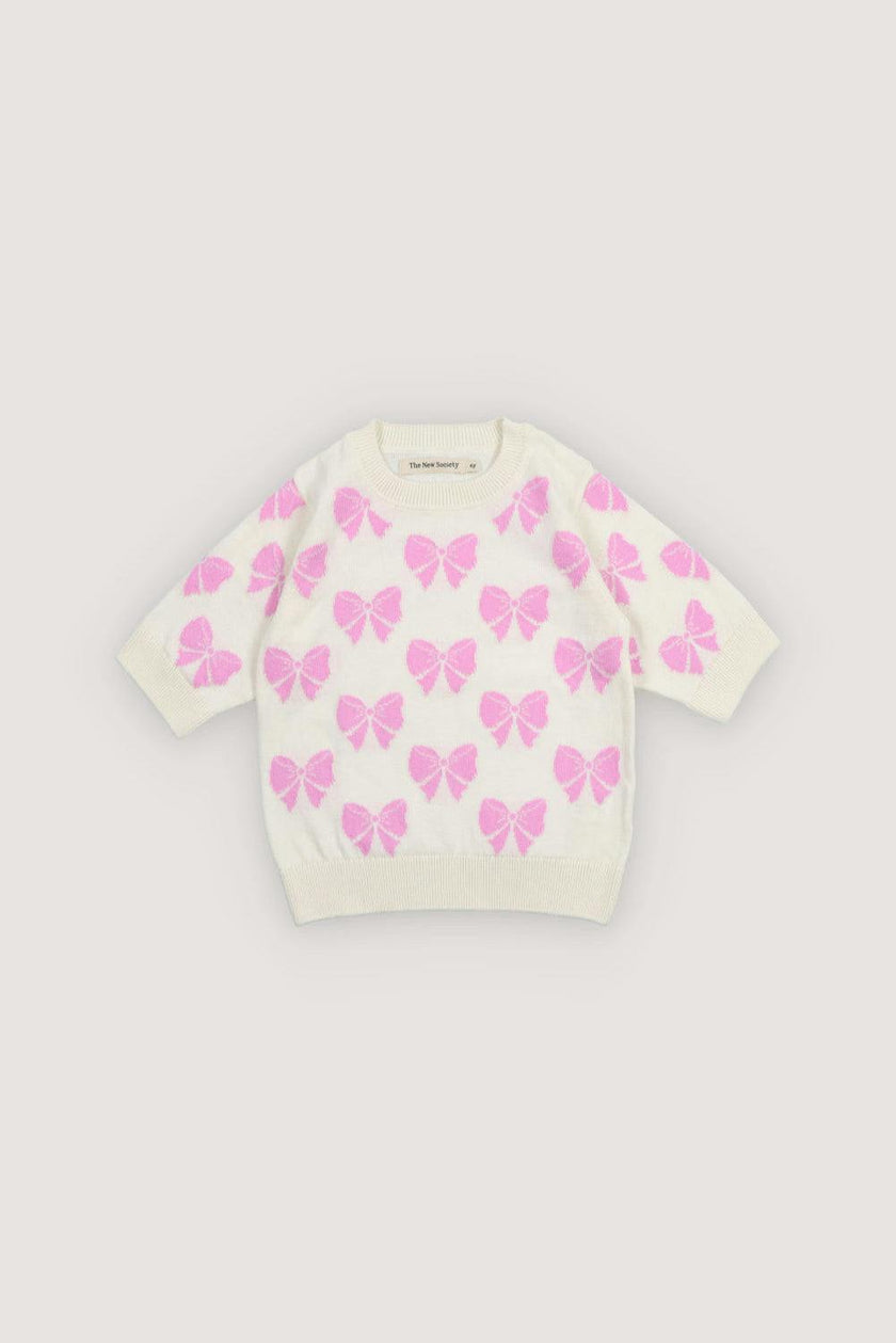 Pinpilin Jumper Pink Lavander Bow