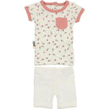 All Over Floral Two-Piece Set
