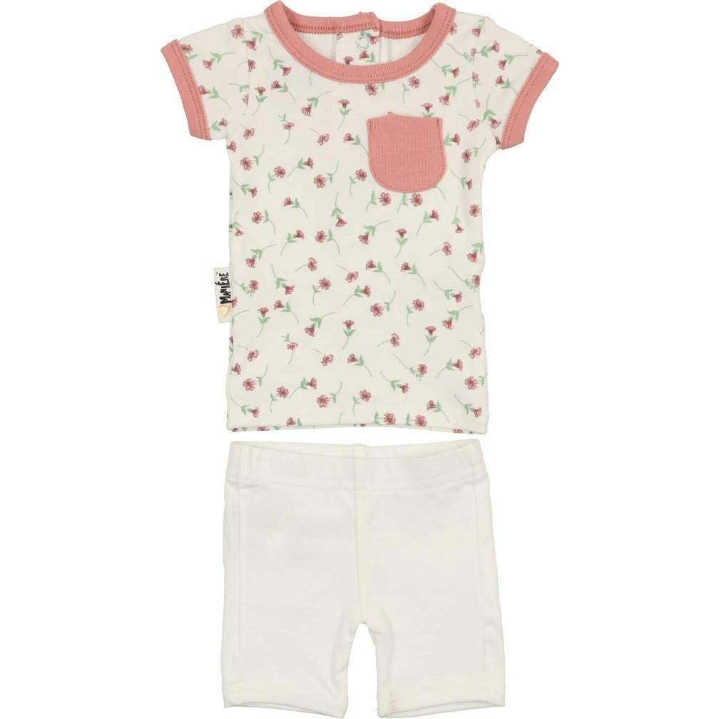 All Over Floral Two-Piece Set