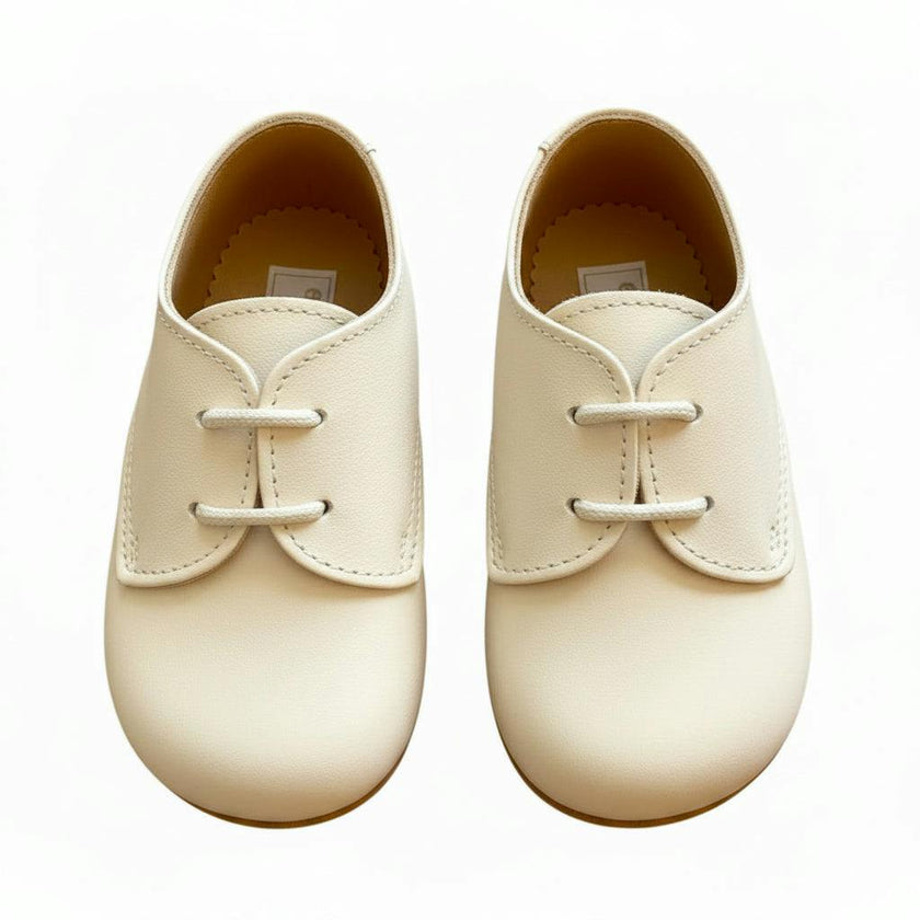 Chipper Pre-Walker Baby Shoes - Ivory
