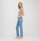 The Phoebe Nap Top - Cognac Gingham